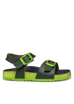 Geox Sandały J Ghita J558LC 0003W C3X2K D Khaki ze sklepu MODIVO w kategorii Sandały dziecięce - zdjęcie 181159648