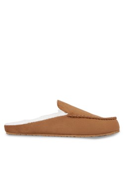 Tommy Hilfiger Kapcie Hilfiger Mocassin Homeslipper FM0FM04769 Brązowy ze sklepu MODIVO w kategorii Kapcie męskie - zdjęcie 181159666