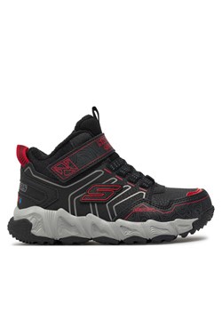 Skechers Sneakersy Combex 406422L/BKRD Czarny ze sklepu MODIVO w kategorii Buty trekkingowe dziecięce - zdjęcie 181159898