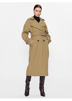 MICHAEL Michael Kors Płaszcz przejściowy 77C6316M12 Beżowy Regular Fit ze sklepu MODIVO w kategorii Płaszcze damskie - zdjęcie 181159916