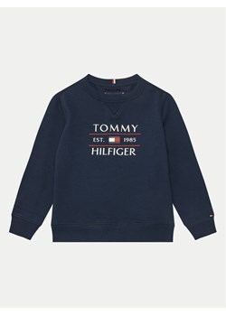 Tommy Hilfiger Bluza KB0KB09569 S Granatowy Regular Fit - id: 0000304663000 - marki Tommy Hilfiger - 181159926 Tommy Hilfiger Bluza KB0KB09569 S Granatowy Regular Fit ze sklepu MODIVO w kategorii Bluzy chłopięce - zdjęcie 181159926