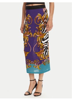 Versace Jeans Couture Spódnica ołówkowa 78HAE8P6 Fioletowy Slim Fit ze sklepu MODIVO w kategorii Spódnice - zdjęcie 181159935