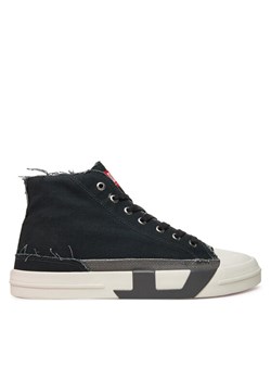 Diesel Trampki High-Top Y03505PR012 HA688 Czarny ze sklepu MODIVO w kategorii Trampki męskie - zdjęcie 181159938