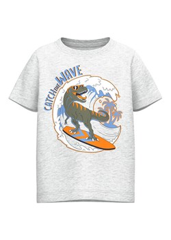 NAME IT T-Shirt 13216933 Szary Regular Fit ze sklepu MODIVO w kategorii T-shirty chłopięce - zdjęcie 181159948