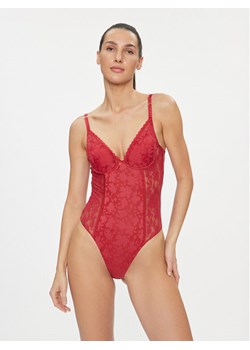 Selmark Body Gabrielle 61052 Czerwony ze sklepu MODIVO w kategorii Body damskie - zdjęcie 181159995