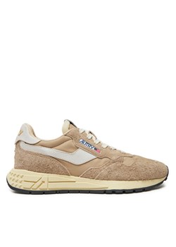 AUTRY Sneakersy WWLM NC08 Brązowy ze sklepu MODIVO w kategorii Buty sportowe męskie - zdjęcie 181160226
