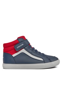 Geox Sneakersy J Gisli Boy J365CC 05410 C0735 S Granatowy ze sklepu MODIVO w kategorii Trampki dziecięce - zdjęcie 181160247
