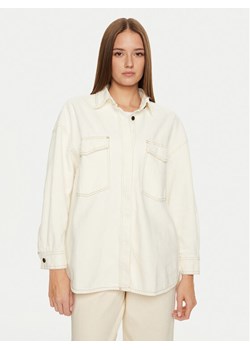 American Vintage Koszula jeansowa Jozastreet JOZ06AH24 Biały Loose Fit ze sklepu MODIVO w kategorii Koszule damskie - zdjęcie 181160276