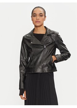 Joseph Ribkoff Kurtka z imitacji skóry 234902F24 Szary Slim Fit ze sklepu MODIVO w kategorii Kurtki damskie - zdjęcie 181160296