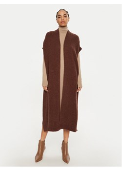 Dixie Kardigan M277K007A Brązowy Relaxed Fit ze sklepu MODIVO w kategorii Swetry damskie - zdjęcie 181160306