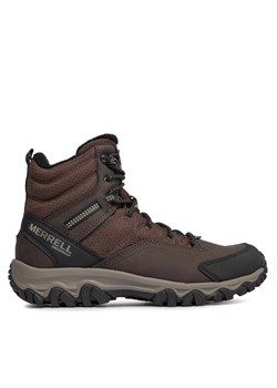 Merrell Trekkingi Thermo Akita Mid Wp J036447 Brązowy ze sklepu MODIVO w kategorii Buty trekkingowe męskie - zdjęcie 181160447