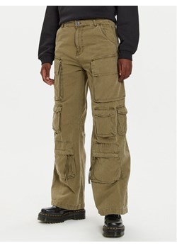Alpha Industries Spodnie cargo 148022 Zielony Regular Fit ze sklepu MODIVO w kategorii Spodnie damskie - zdjęcie 181160456