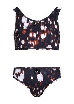 Calvin Klein Swimwear Strój kąpielowy KY0KY00093 Czarny ze sklepu MODIVO w kategorii Stroje kąpielowe - zdjęcie 181160486