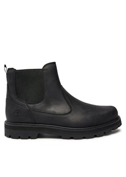 Timberland Sztyblety Britton Road Mid Chelsea TB0A6A4WW021 Czarny ze sklepu MODIVO w kategorii Buty zimowe męskie - zdjęcie 181160586