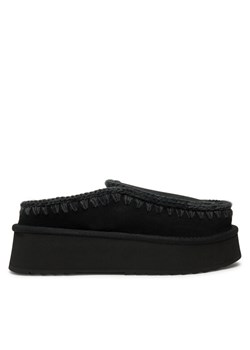 Mou Kapcie Clog Eskimo Platform FW681004A Czarny ze sklepu MODIVO w kategorii Kapcie damskie - zdjęcie 181160785