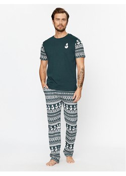 Brave Soul Piżama MLWS-149WINTERY Zielony Regular Fit ze sklepu MODIVO w kategorii Piżamy męskie - zdjęcie 181160796