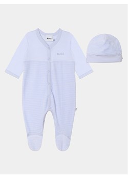 Boss Śpiochy J98433 Niebieski Regular Fit ze sklepu MODIVO w kategorii Pajacyki - zdjęcie 181160898