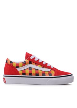 Vans Tenisówki Old Skool VN0A7Q5FBJN1 Czerwony ze sklepu MODIVO w kategorii Trampki dziecięce - zdjęcie 181160899