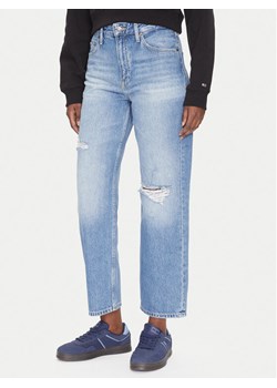 Tommy Jeans Jeansy Layla DW0DW21278 Niebieski Straight Fit ze sklepu MODIVO w kategorii Jeansy damskie - zdjęcie 181160968