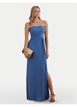 LAUREN RALPH LAUREN Sukienka wieczorowa 253963657002 Niebieski Regular Fit ze sklepu MODIVO w kategorii Sukienki - zdjęcie 181161085