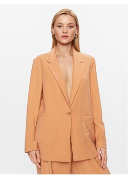 DKNY Marynarka P3ECTS95 Pomarańczowy Regular Fit ze sklepu MODIVO w kategorii Marynarki damskie - zdjęcie 181161155