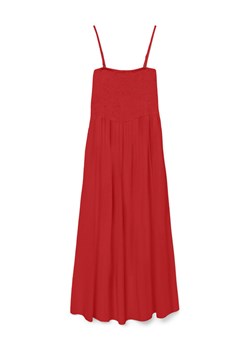 Vero Moda Sukienka letnia Easy 10328766 Czerwony Regular Fit ze sklepu MODIVO w kategorii Sukienki - zdjęcie 181161238