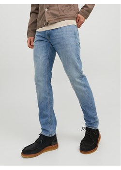 Jack&Jones Jeansy Mike 12237309 Niebieski Tapered Fit ze sklepu MODIVO w kategorii Jeansy męskie - zdjęcie 181161246