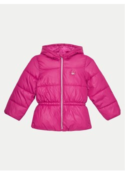 United Colors Of Benetton Kurtka zimowa 2NQRGN02X Różowy Regular Fit ze sklepu MODIVO w kategorii Kurtki dziewczęce - zdjęcie 181161256