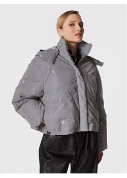 ROTATE Kurtka zimowa Padded Quilt RT2096 Szary Regular Fit ze sklepu MODIVO w kategorii Kurtki damskie - zdjęcie 181161266