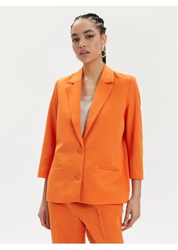 Tamaris Apparel Marynarka Craon TAW0511 Pomarańczowy Relaxed Fit - id: 0000303566036 - marki Tamaris Apparel - 181161287 Tamaris Apparel Marynarka Craon TAW0511 Pomarańczowy Relaxed Fit ze sklepu MODIVO w kategorii Marynarki damskie - zdjęcie 181161287