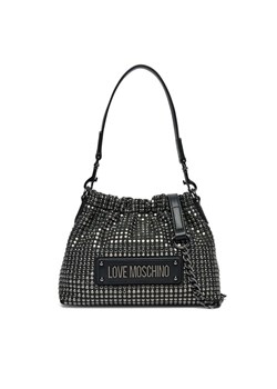 LOVE MOSCHINO Torebka JC4138PP1MLL100A Czarny ze sklepu MODIVO w kategorii Torebki worki - zdjęcie 181161337