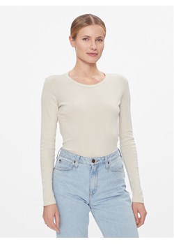 United Colors Of Benetton Bluzka 3GA2E16F9 Beżowy Regular Fit ze sklepu MODIVO w kategorii Bluzki damskie - zdjęcie 181161388