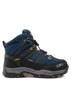 CMP Trekkingi Kids Rigel Mid Trekking Shoe Wp 3Q12944 Granatowy ze sklepu MODIVO w kategorii Buty trekkingowe dziecięce - zdjęcie 181161455