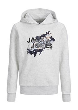 Jack&Jones Junior Bluza 12237210 Szary Regular Fit ze sklepu MODIVO w kategorii Bluzy chłopięce - zdjęcie 181161518