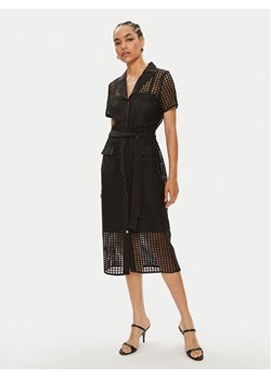 DKNY Sukienka koszulowa DD4AH552 Czarny Regular Fit ze sklepu MODIVO w kategorii Sukienki - zdjęcie 181161546
