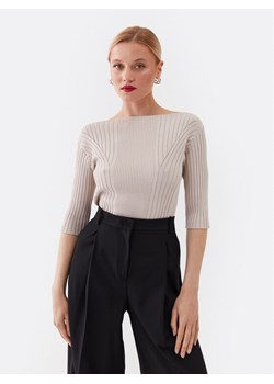 Calvin Klein Bluzka K20K205738 Szary Slim Fit ze sklepu MODIVO w kategorii Bluzki damskie - zdjęcie 181161627