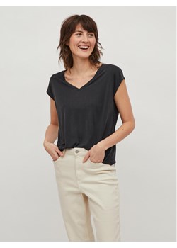 Vila T-Shirt Modala 14074847 Czarny Relaxed Fit ze sklepu MODIVO w kategorii Bluzki damskie - zdjęcie 181161648