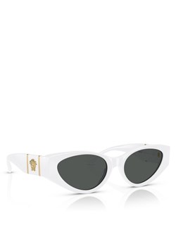 Versace Okulary przeciwsłoneczne 0VE4454 314/87 Biały ze sklepu MODIVO w kategorii Okulary przeciwsłoneczne damskie - zdjęcie 181161686