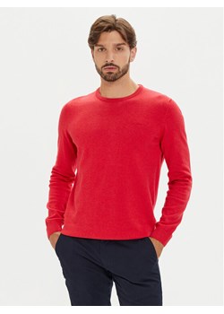 s.Oliver Sweter 2143173 Czerwony Regular Fit ze sklepu MODIVO w kategorii Swetry męskie - zdjęcie 181161699