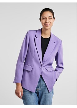 YAS Marynarka Bluris 26028353 Fioletowy Regular Fit ze sklepu MODIVO w kategorii Marynarki damskie - zdjęcie 181161746