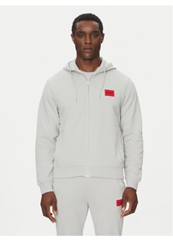 HUGO Bluza Daple212 50447972 Szary Regular Fit ze sklepu MODIVO w kategorii Bluzy męskie - zdjęcie 181161748