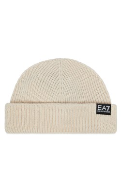 EA7 Emporio Armani Czapka 244667 4F200 33740 Beżowy ze sklepu MODIVO w kategorii Czapki zimowe damskie - zdjęcie 181161757
