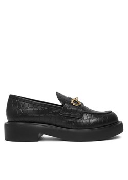 LOVE MOSCHINO Lordsy JA10394G1MIB0000 Czarny ze sklepu MODIVO w kategorii Lordsy damskie - zdjęcie 181161798