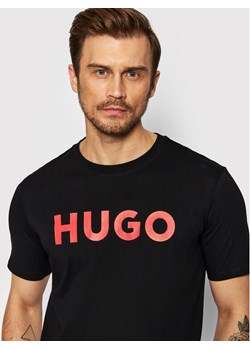 Hugo T-Shirt Dulivio 50467556 Czarny Regular Fit ze sklepu MODIVO w kategorii T-shirty męskie - zdjęcie 181162018