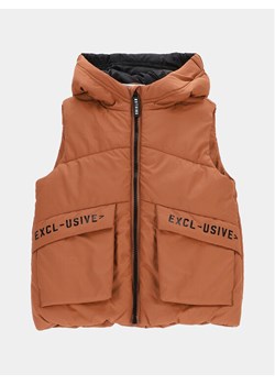 Coccodrillo Kamizelka ZC2178102OBK Brązowy Regular Fit ze sklepu MODIVO w kategorii Kamizelki chłopięce - zdjęcie 181162026
