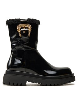 Versace Jeans Couture Botki Drew 77VA3S69 Czarny ze sklepu MODIVO w kategorii Botki - zdjęcie 181162107