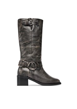 Bronx Kozaki High boots 14291-A Czarny ze sklepu MODIVO w kategorii Kozaki damskie - zdjęcie 181162128
