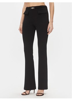 Rinascimento Spodnie materiałowe CFC0117520003 Czarny Bootcut Fit ze sklepu MODIVO w kategorii Spodnie damskie - zdjęcie 181162158
