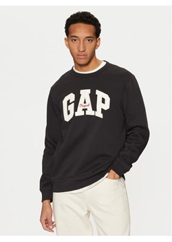 Gap Bluza 852079-07 Czarny Regular Fit ze sklepu MODIVO w kategorii Bluzy męskie - zdjęcie 181162406
