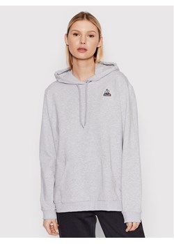 Le Coq Sportif Bluza 2210515 Szary Regular Fit ze sklepu MODIVO w kategorii Bluzy damskie - zdjęcie 181162497